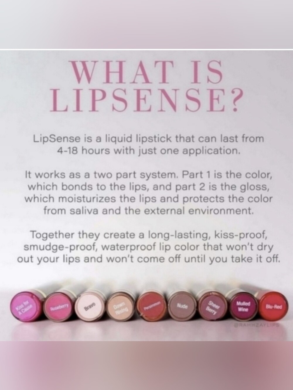 B. RUBY LipSense - Picture 3 of 5